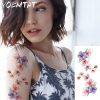 25 style flower arm shoulder tattoo stickers flash henna tattoo fake waterproof temporary tattoos sticker women 3